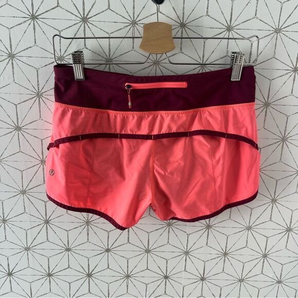 Lululemon Speed Short Pink Maroon 2.5” - Picture 6 of 6